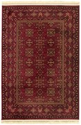 ΧΑΛΙ PERSIA   315 BURGUNDY ΜΕ ΚΡΟΣΣΙ - SET067(2x140,1x200)  NewPlan