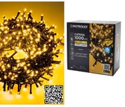 1000 LED ΕΣΩΤ. &amp; ΕΞΩΤ. ΧΩΡΟΥ ΜΕ 8 ΠΡΟΓΡΑΜΜΑΤΑ ΚΑΙ ΜΕΤΑΣΧΗΜΑΤΙΣΤΗ ΧΡΥΣΟ ΦΩΣ ΠΡΑΣΙΝΟ ΚΑΛΩΔΙΟ ΜΗ ΕΠΕΚΤΕΙΝΟΜΕΝΟ IP44 31V 22M