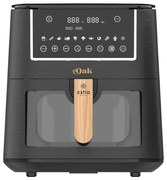 Estia 06-18931 Φριτεζα Αερος oak 1500W 7.2lt με Ψηφιακη Οθονη &amp; 11 Προγραμματα Μαγειρεματος