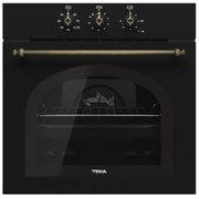 Teka HRB 6100 Anthracite Brass Φούρνος Country Style με HydroClean Εγγύηση 2+3 Χρόνια