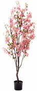 Τεχνητό Δέντρο Peach Flower 316-000028 140cm Pink Inart Πολυπροπυλένιο