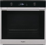 Whirlpool W7 OM5 4S P Εντοιχιζόμενος Φούρνος άνω Πάγκου 73lt χωρίς Εστίες Π59.5εκ. Inox , Πυρόλυση