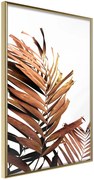 Αφίσα - Copper Palm - 40x60 - Χρυσό - Χωρίς πασπαρτού