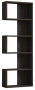 Βιβλιοθήκη Cascade σε σκούρο καρυδί απόχρωση 51,8x22x150 εκ. 51.8x22x150 εκ.