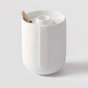 Ζαχαριέρα Με Καπάκι Sugar Sucre RD0017104 Φ7x9,5cm White Raeder Πορσελάνη