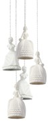 SE171-5 HANDAN &amp; LATIFE WHITE PENDANT Ε2+ HOMELIGHTING 77-3679