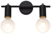 Φωτιστικό Σποτ Aca SUT1912TBK MOHICANS Μαύρο Ματ (Black Mat)