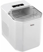 Παγομηχανή Oliver Voltz OV51447B, 120W, 12 kg/24 ώρες, 1,3 l, 9 κύβοι ανά κύκλο λειτουργίας, Ένδειξη πάγου και νερού, Λευκό