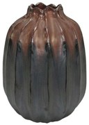 Βάζο Κεραμικό 003-223-082 18x18x37,5cm Grey-Brown Ceramic