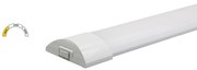 Adeleq Φωτιστικό Οβάλ PC 120cm LED 36W CCT Με Διακόπτη ON/OFF Λευκό 3-93682