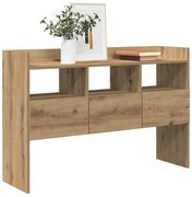 Sideboard Artisan Oak 105x30x70 cm Κατασκευασμένο ξύλο - Καφέ