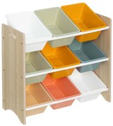 Παιδικό Έπιπλο Αποθήκευσης Με 9 Κουτιά (60x29.5x66) A-S Play 195918