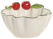 Μπολ Home ESPRIT Λευκό Κόκκινο Πράσινο Πήλινα Μεσογείακός