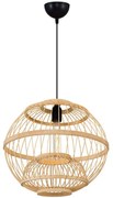 Φωτιστικό Οροφής 701CHD1730 Φ40x120cm 1xE27 24W Oak Opviq