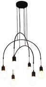 HL-3527-6 EVERDINA BLACK PENDANT HOMELIGHTING 77-3823