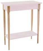 Κονσόλα Mamo S MAMOCSBE9 65x35x74cm Pink-Beech Mdf,Ξύλο