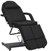 vidaXL Καρέκλα Αισθητικής Μαύρη 180 x 62 x 78 εκ. από Συνθετικό Δέρμα