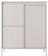 Lh-homefurniture Μπουφές Senso μπεζ 104x124x40cm L_SNS_24_bz