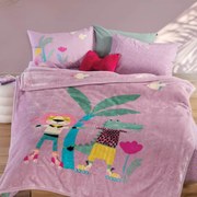 Κουβέρτα Βελουτέ Μονή (160x220) Nef-Nef Homeware Junior Roller Friends