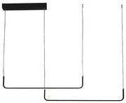 ΚρεμαστόΦωτιστικό ARTE ILLUMINA 40W 3CCT Iron Μαύρο 144-16024 Eurolamp-144-16024-Μαύρο 144-16024