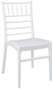 Καρέκλα Nerea 824-123-015 43,5x51,5x90,5cm White