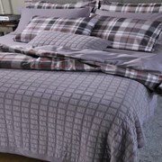 Κουβέρτα 1186 Lilac Down Town Μονό 170x240cm 100% Βαμβάκι