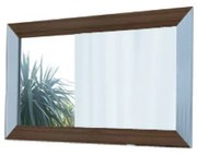 Καθρέπτης "ΒΑΛΕΝΤΙΝΟ" σε χρώμα καρυδί 140x80  SB 73-KARYDI