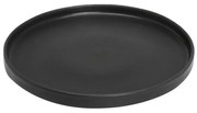 Πιάτο Πορσελάνινο Terra Matt Step Ρηχό Σετ 6 τμχ Tlm132K6 Φ21cm Black Espiel Πορσελάνη