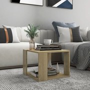 Τραπεζάκι Σαλονιού Sonoma Δρυς 40x40x30 εκ. Επεξεργασμένο Ξύλο 806313