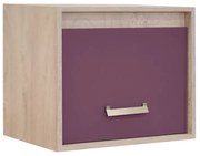 MATIS Ράφι επιτοίχιο Kinder 1V Βιολετί Matis641161