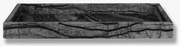 Διακοσμητικός Δίσκος Marble - Μάρμαρο Μαύρο Γκρι W16 x L31 x H3 cm METTE DITMER