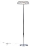 Επιδαπέδιο Φωτιστικό LED 10W 132cm Arte Illumina Perforato Eurolamp-144-15075-Χρώμιο 144-15075
