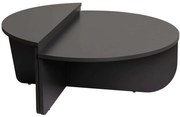 Τραπέζια Σαλονιού Orion (Σετ 2Τμχ) 241NRD1204 90x60x30/85x30x35cm Anthracite