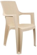 Καρέκλα Mega Fylliana Μπέζ 58x58x90 εκ. 58x58x90 εκ.