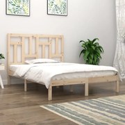 Πλαίσιο Κρεβατιού 120 x 190 εκ. από Μασίφ Ξύλο Small Double 3104513