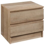 Liberta POLO ΚΟΜΟΔΙΝΟ 2ΣΥΡΤΑΡΙΑ OAK 45x35,5xH45cm 45x35,5xH45cm 09-1789
