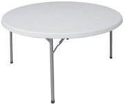 Τραπέζι Catering Comfort 142-000010 Φ152x74cm White