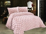 Κουβερτοπάπλωμα Fleece Υπέρδιπλο 220x240εκ. 1940 Salmon Rose DimCol