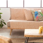 Ριχτάρι Διθέσιου Καναπέ (180x250) Gofis Home Emerald Orange/Ochra 144/03