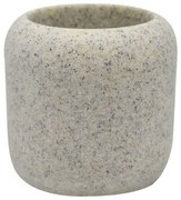 Ποτηροθήκη Stone 817375 8,8x8,8x7,8cm Grey Ankor Πολυέστερ