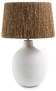 Επιτραπέζιο Φωτιστικό Fajra Seagrass White Beige (37x37x64) Soulworks 0880008 - ows.0880008