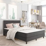 Πλαίσιο Κρεβατιού Boxspring Γκρι 160 x 200 εκ. Υφασμάτινο - Γκρι