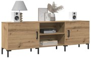 vidaXL Έπιπλο Τηλεόρασης Δρυς τεχνίτης 150x30x50 εκ. Επεξ. Ξύλο