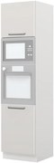 Επιδαπέδιο ντουλάπι φούρνου ψηλό Modena K23-60-RM-Λευκό - Γκρι ανοιχτό - 60.00Χ60.00Χ235.00cm