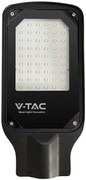 V-TAC Εξωτερικό Φωτιστικό LED Δρόμου 50W με Φυσικό Λευκό Φως Μαύρο 10208