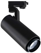 Σποτ Φωτιστικό Ράγας Led 20W 230V Ρυθμιζόμενη Δέσμη 20ο-60ο 3000Κ Lumen-23-520001-Μαύρο 23-520001
