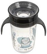 Ποτήρι Εκπαιδευτικό 240ml Akuku Black A0671