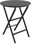 HELEN BLACK Φ60X74εκ. ΤΡΑΠΕΖΙ ΠΤΥΣ/ΝΟ ΠΟΛ/ΝΙΟΥ SIESTA Φ60X74εκ.