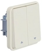 Διακόπτης Ρολών Συναρμολογούμενος Λευκό ΙΡ55 Cubyko WNA300B Hager-WNA300B-Λευκό WNA300B