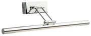 Φωτιστικό Τοίχου - Απλίκα Led PN10LEDW50CH 12W 3000K 780lm IP44 50X6X19 Chrome Aca Decor Μέταλλο